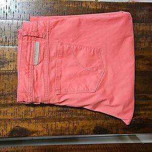 Calvin Klein Pink Stretch Cropped Denim Jeans Size 14